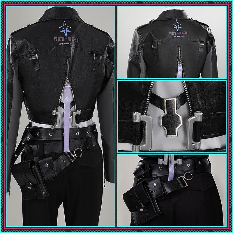 NTE Neverness to Everness Esper Zero Cosplay Costume Black Suits Outfit Custom Made Cosonsen