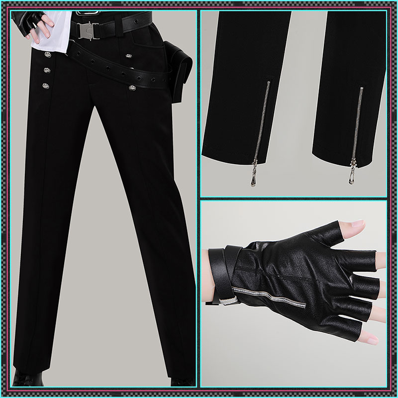 NTE Neverness to Everness Esper Zero Cosplay Costume Black Suits Outfit Custom Made Cosonsen