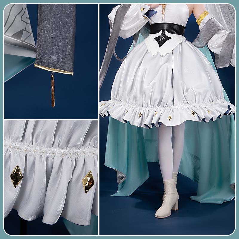 Game Arknights Pramanix the Prerita Cosplay Costume 2026 Ambience Synesthesia Arknights Melody of Synesthesia I Witnessed Outfit Outfit Cosonsen Custom Made