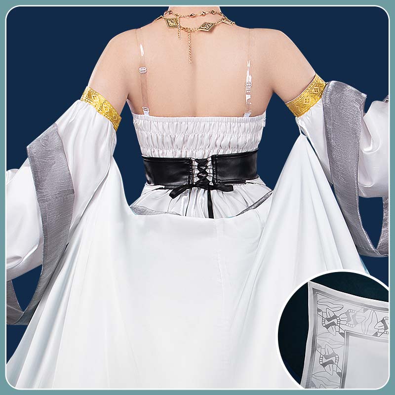 Game Arknights Pramanix the Prerita Cosplay Costume 2026 Ambience Synesthesia Arknights Melody of Synesthesia I Witnessed Outfit Outfit Cosonsen Custom Made