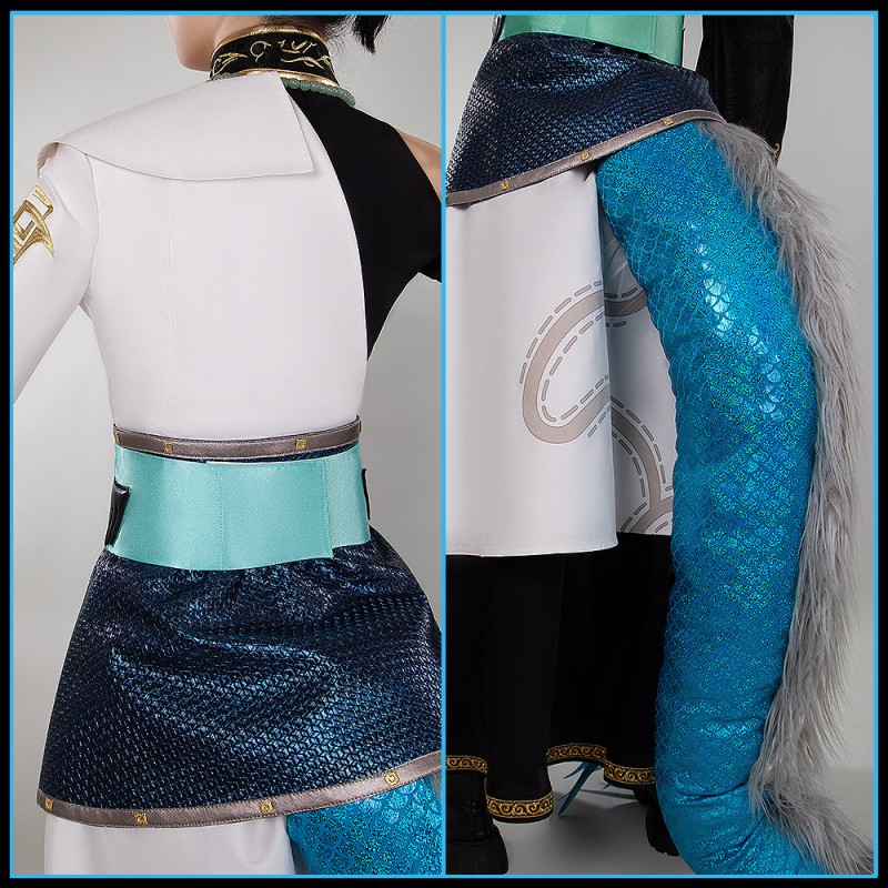 Arknights Ling Cosplay Costume New Woman Outfit Cosonsen Custom Made