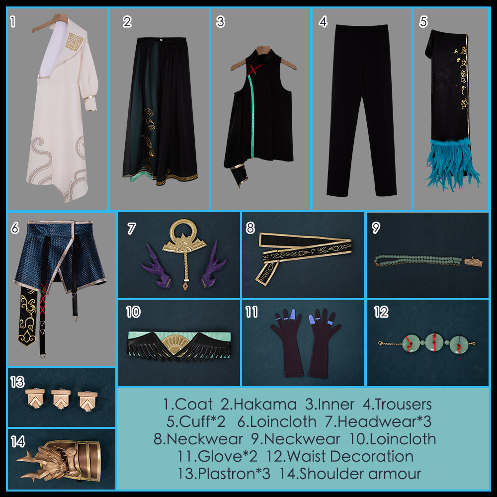 Arknights Ling Cosplay Costume New Woman Outfit Cosonsen Custom Made