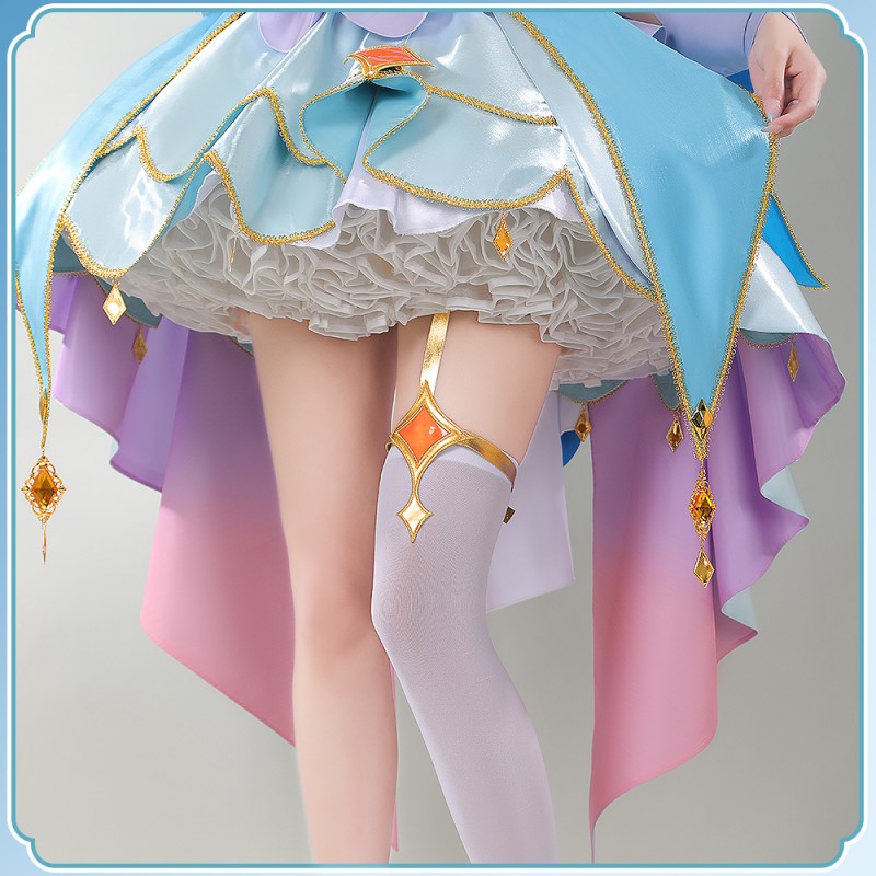 Star Detective Precure Cure Eclair Cosplay Costume Cute Dress Outfit Cosonsen Custom Made