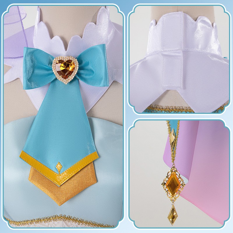 Star Detective Precure Cure Eclair Cosplay Costume Cute Dress Outfit Cosonsen Custom Made