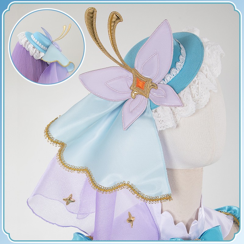 Star Detective Precure Cure Eclair Cosplay Costume Cute Dress Outfit Cosonsen Custom Made