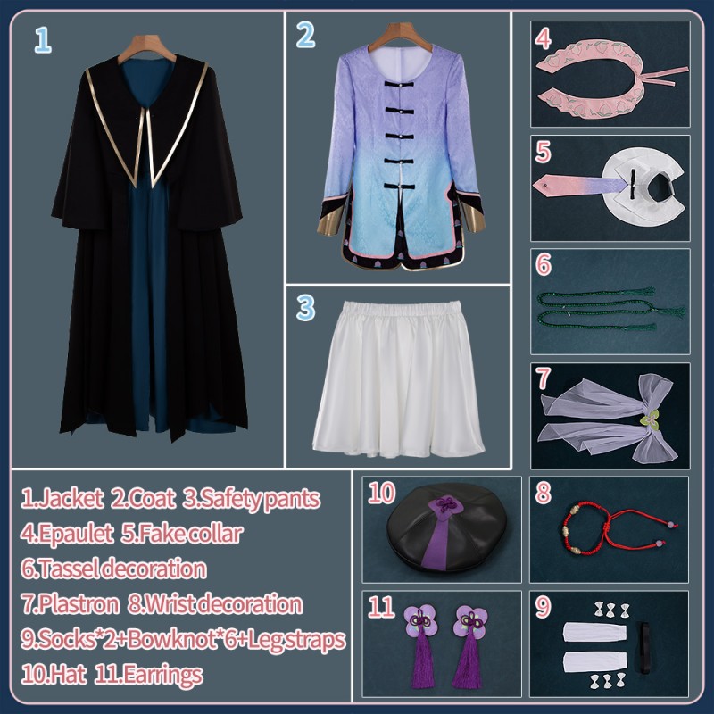 Game Arknights slogan Xingzhu Cosplay Costume New Woman Outfit Cosonsen Custom Made
