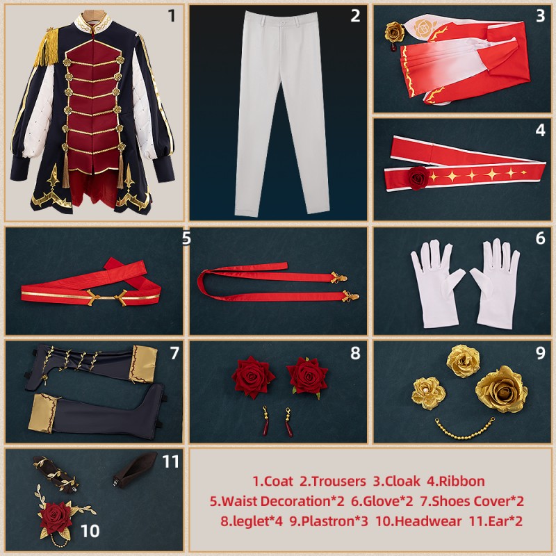 Umamusume Pretty Derby Rose Kingdom Cosplay Costume Women Racing Uniform Outfit Custom Made Cosonsen