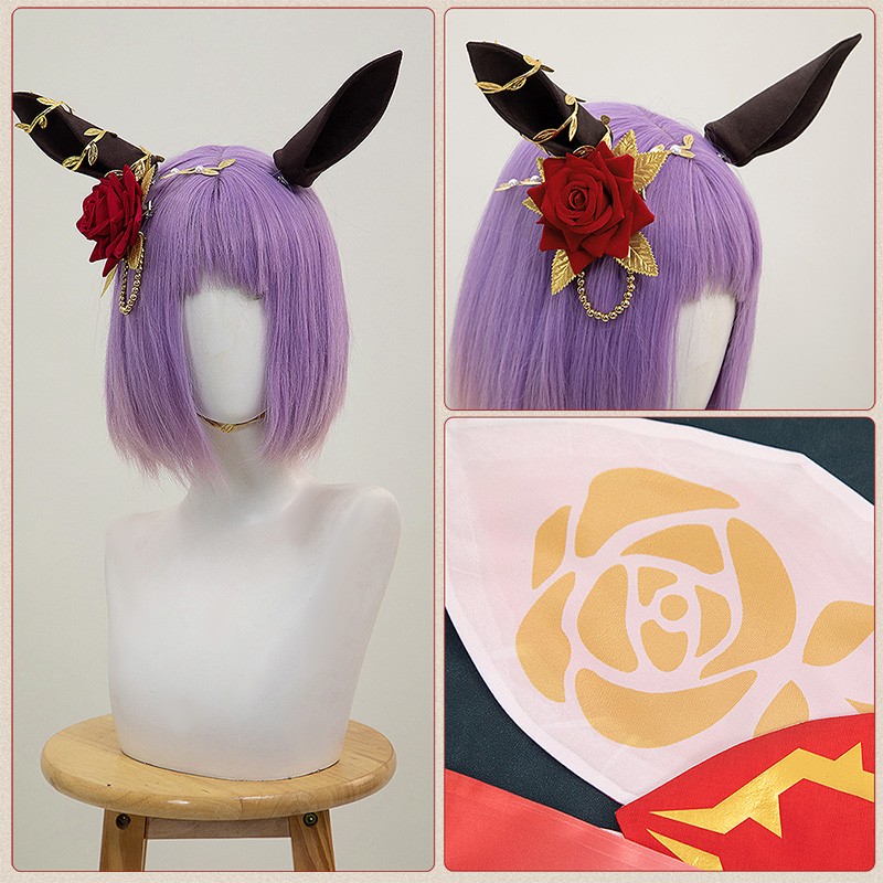 Umamusume Pretty Derby Rose Kingdom Cosplay Costume Women Racing Uniform Outfit Custom Made Cosonsen