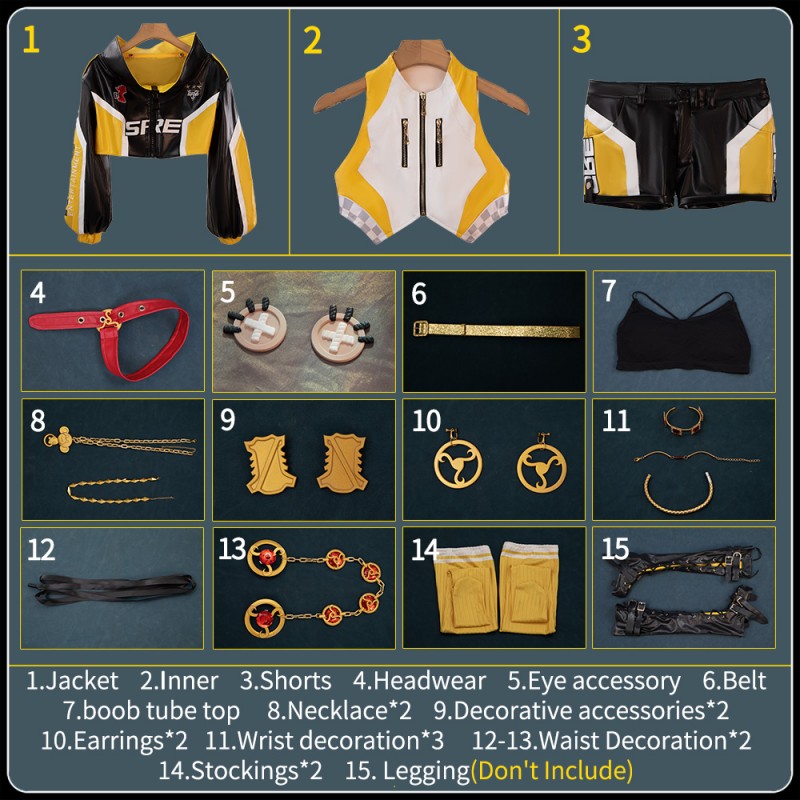 Identity V Enchantress Patricia Dorval Cosplay Costume Cosplay Outfit Custom Made Cosonsen