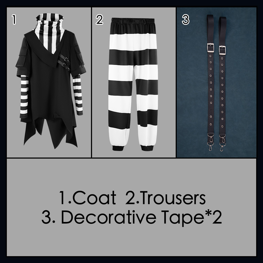 Nijisanji Vtuber Kuzuha Prisoner Number 928 Imprisoned with Cellmate Outfit Cosplay Costume Custom Made Cosonsen