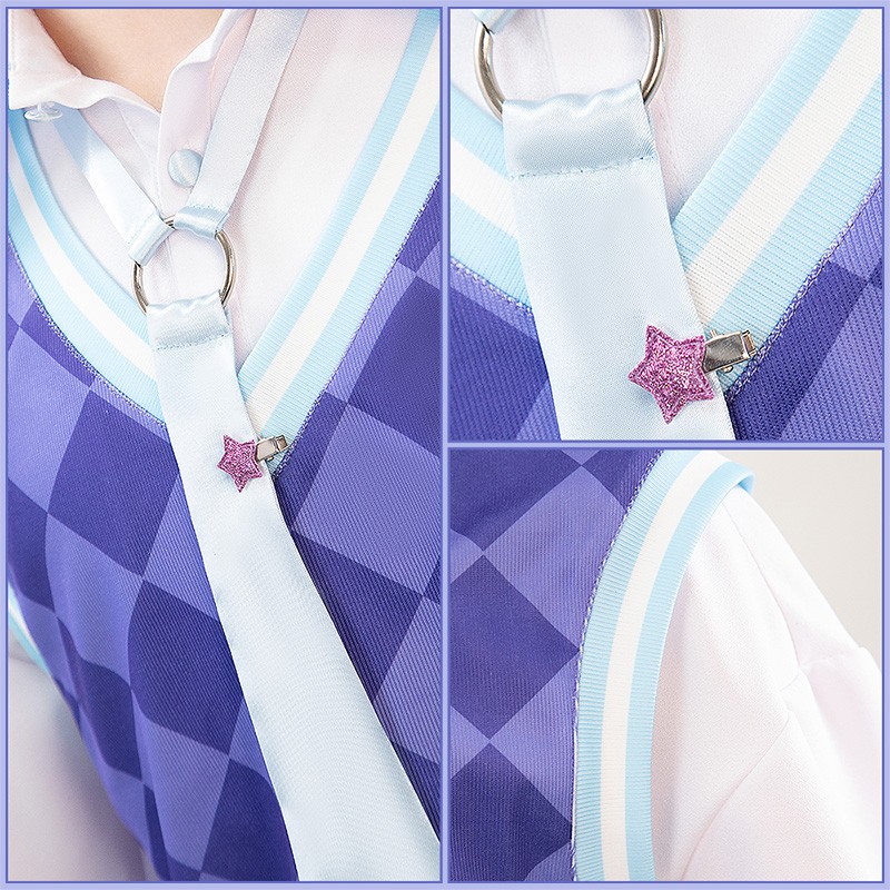 Nijisanji Vtuber Koyanagi Rou Gal-Wolf Cosplay Costume Goods Outfit Cosonsen Custom Made