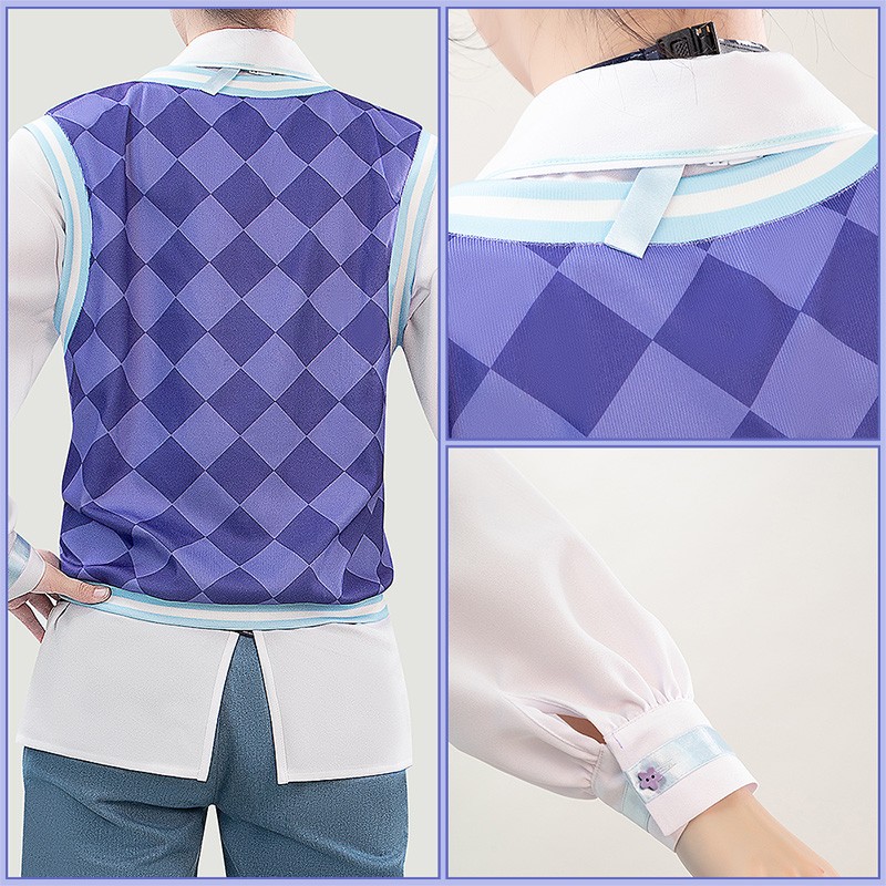 Nijisanji Vtuber Koyanagi Rou Gal-Wolf Cosplay Costume Goods Outfit Cosonsen Custom Made