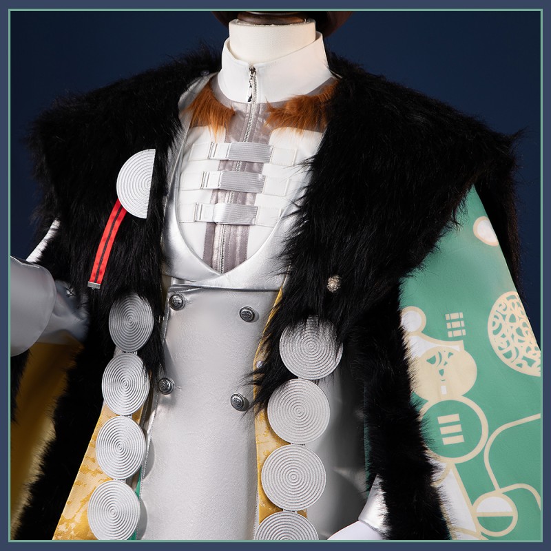 Game Arknights Feodor Vladimirovich Cosplay Costume Men's luxurious Outfit Cosonsen Custom Made