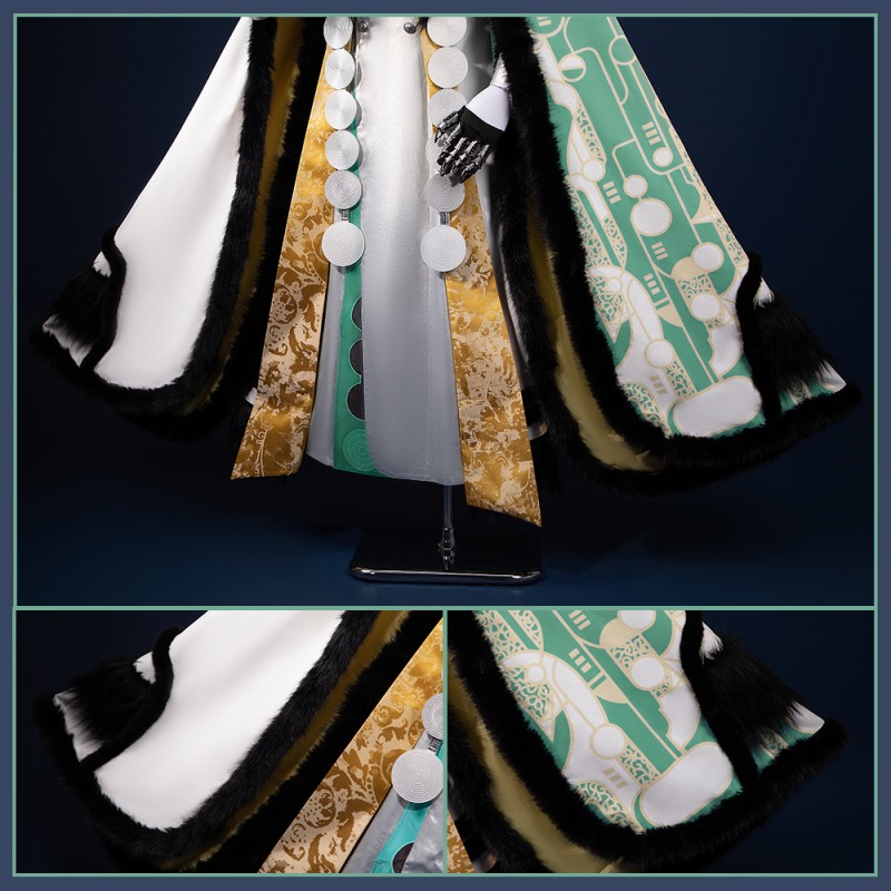 Game Arknights Feodor Vladimirovich Cosplay Costume Men's luxurious Outfit Cosonsen Custom Made