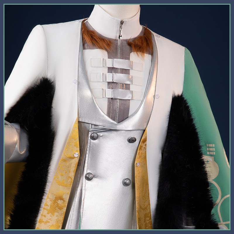 Game Arknights Feodor Vladimirovich Cosplay Costume Men's luxurious Outfit Cosonsen Custom Made