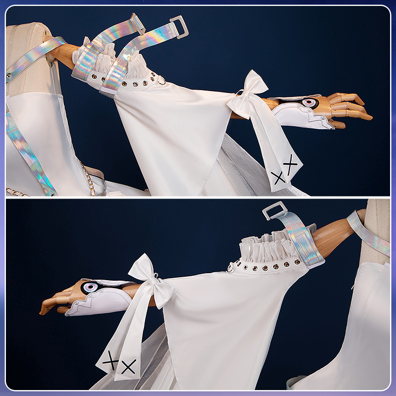 NTE Neverness to Everness NTE Nitsa Cosplay Costume White Dress Outfit Custom Made Cosonsen
