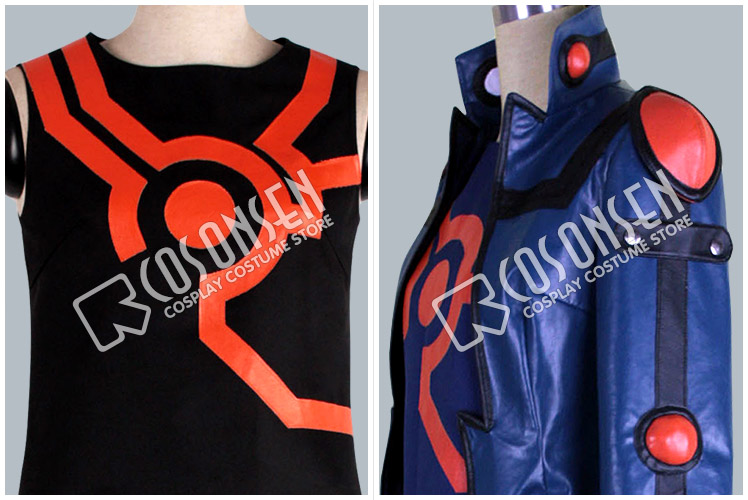 Yu Gi Oh 5D's Yusei Fudo Cosplay Costume Men's Outfit
