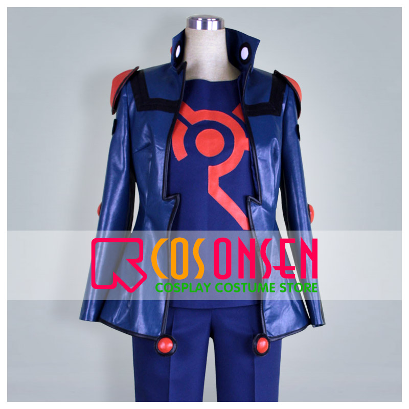 Yu Gi Oh 5D's Yusei Fudo Cosplay Costume Men's Outfit