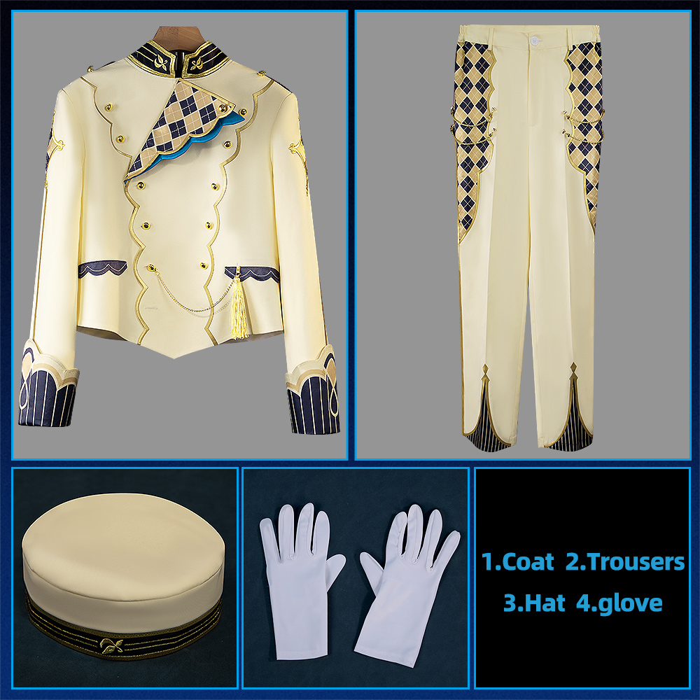 Nijisanji Vtuber Mens Matching Sets Cosplay Costume Matching Outfit Series Cosonsen Custom Made