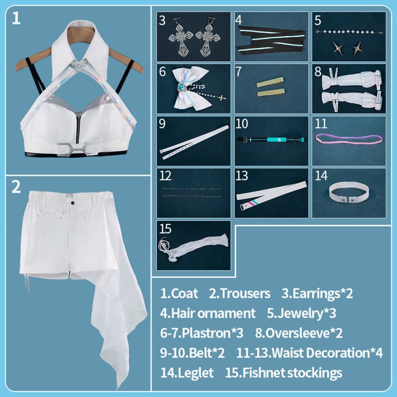 Wuthering Waves Solar5 LYNAE Cosplay Costume Woman Outfit Cosonsen Custom Made