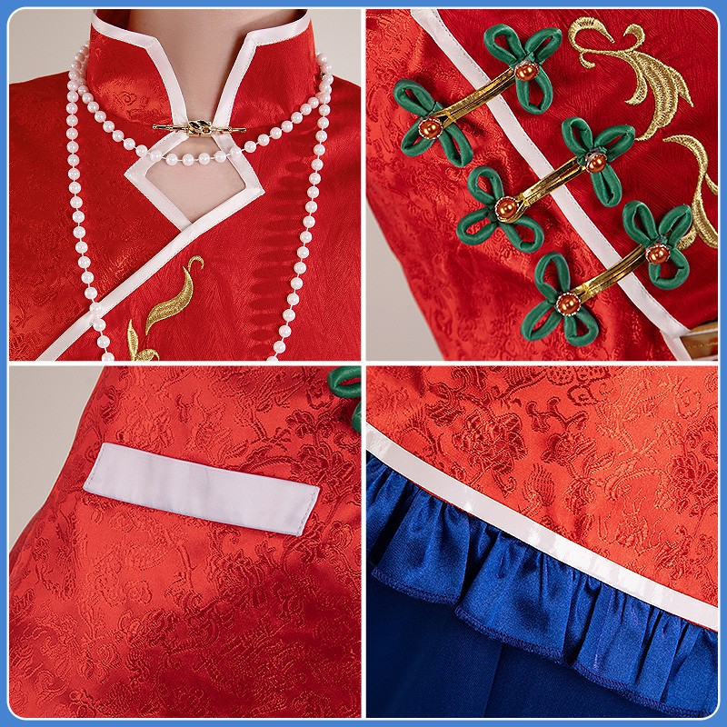 Nijisanji Vtuber 3SKM Kaisei Cosplay Costume Rose Valentine Outfit with Coat Custom Made Cosonsen