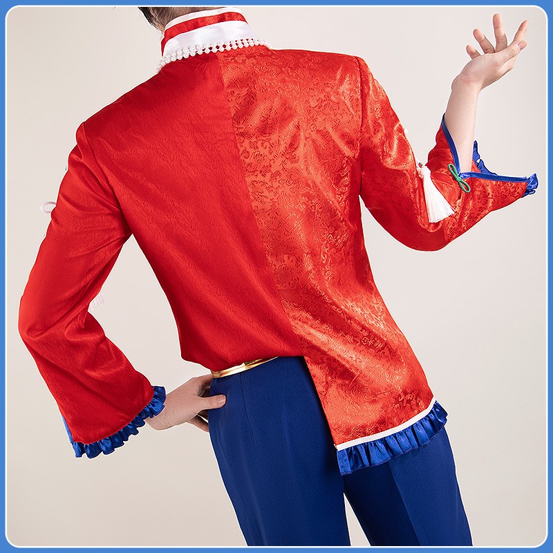 Nijisanji Vtuber 3SKM Kaisei Cosplay Costume Rose Valentine Outfit with Coat Custom Made Cosonsen