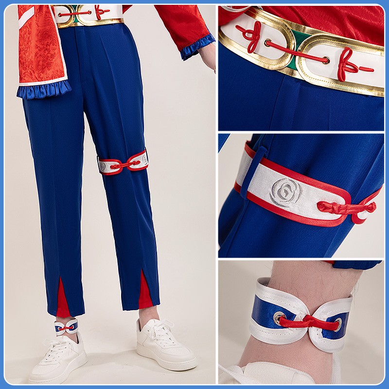 Nijisanji Vtuber 3SKM Kaisei Cosplay Costume Rose Valentine Outfit with Coat Custom Made Cosonsen