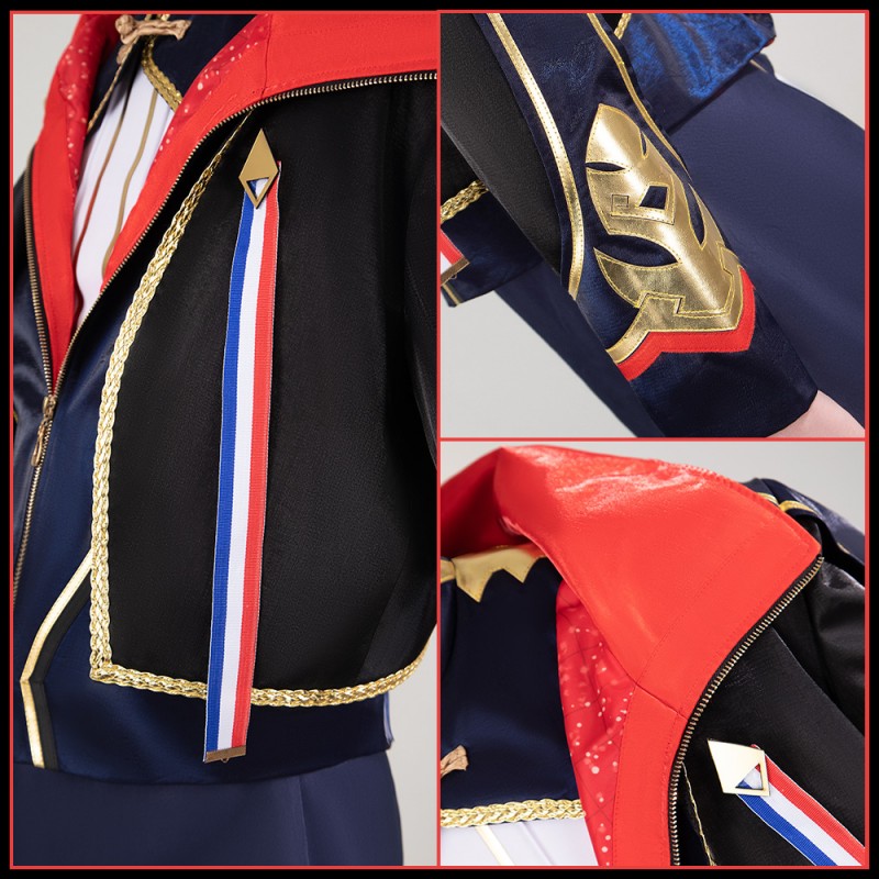 NIJISANJI Vtuber Saegusa Akina Cosplay Costume CONCERTO 8th Anniversary Outfit Custom Made Cosonsen
