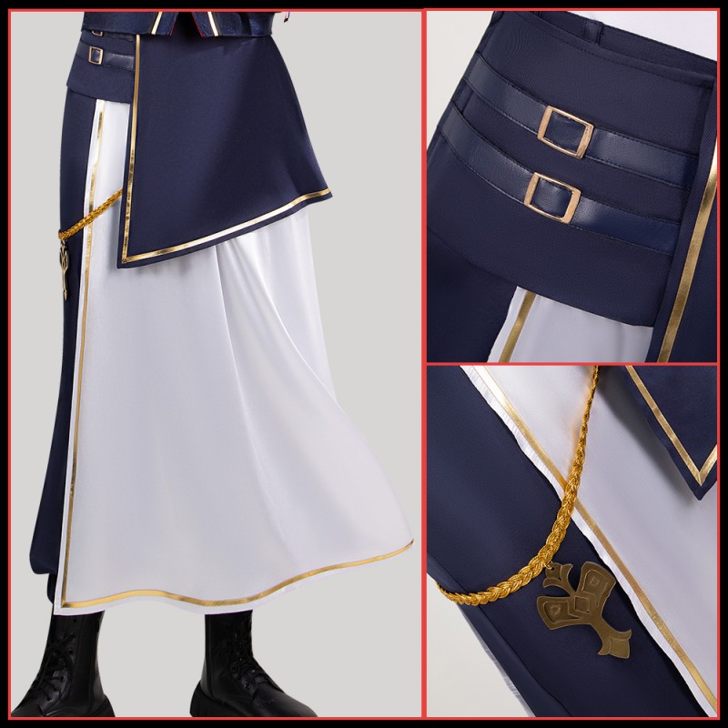 NIJISANJI Vtuber Saegusa Akina Cosplay Costume CONCERTO 8th Anniversary Outfit Custom Made Cosonsen