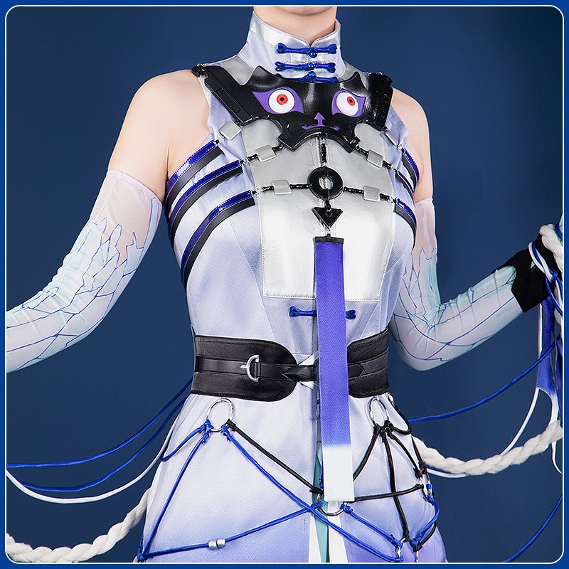 Game Arknights 2026 Ambience Synesthesia I Witnessed Degenbrecher Hoshiguma the Breacher Cosplay Costume Men's Outfit Cosonsen Custom Made