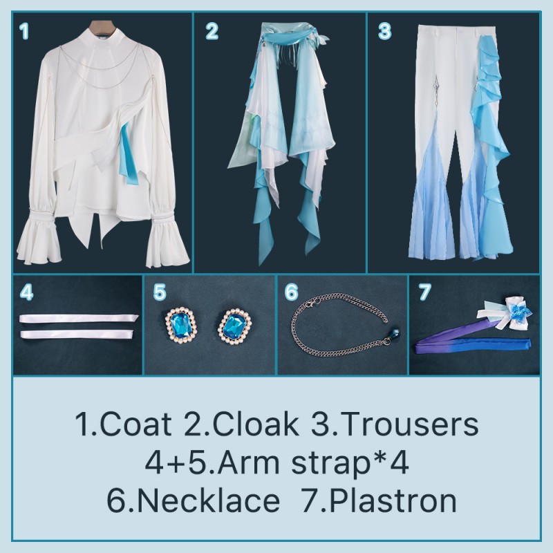 NIJISANJI Vtuber Hoshirube Sho 8th Anniversary Cosplay Costume Outfit Suits Cosonsen Custom Made