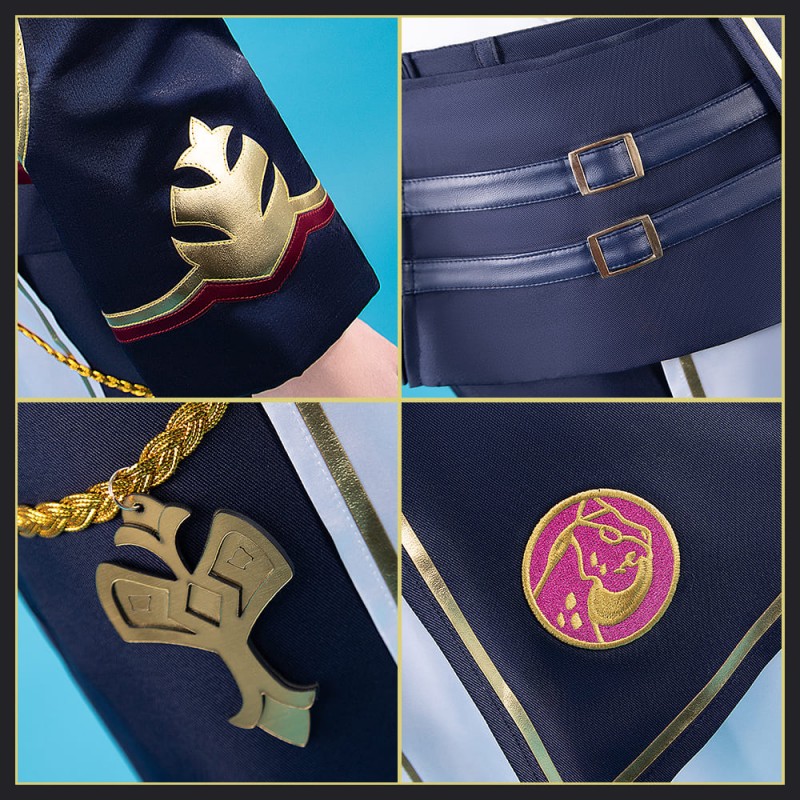 NIJISANJI Vtuber Saiki Ittetsu Cosplay Costume CONCERTO 8th Anniversary Outfit Custom Made Cosonsen
