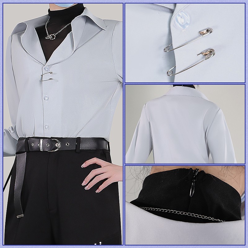 Game Arknights 2026 Ambience Synesthesia I Witnessed Saria Cosplay Costume Men's Outfit Cosonsen Custom Made
