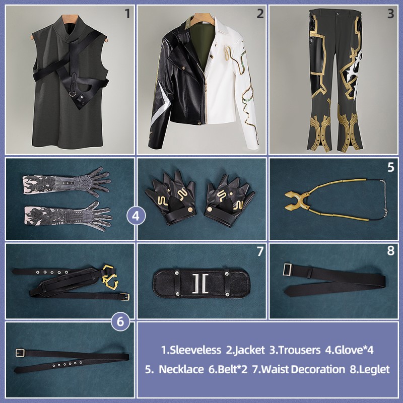 Game Arknights Alighting Chongyue Cosplay Costume Chong Yue Outfit Cosonsen Custom Made