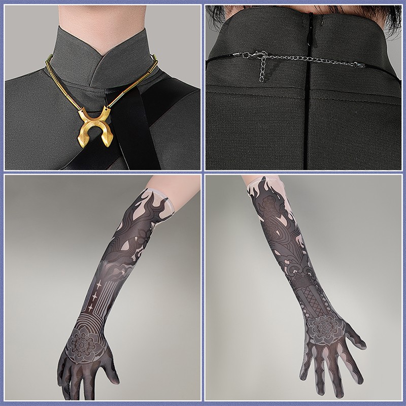 Game Arknights Alighting Chongyue Cosplay Costume Chong Yue Outfit Cosonsen Custom Made