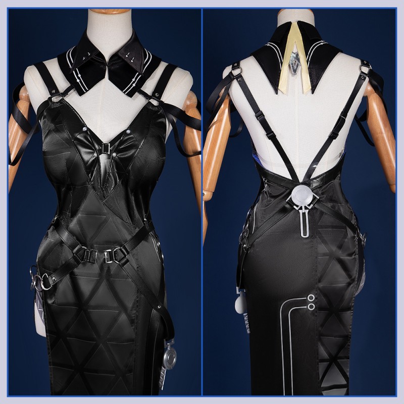 Wuthering Waves Lucilla Cosplay Costume playable Glacio Unclear Resonator Woman Uniform Outfit Cosonsen Custom Made
