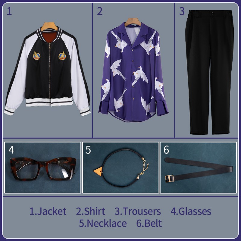 Nijisanji Vtuber Y4T4 Ono Tora Cosplay Costume 男虎 Otora  Onodora Onotora Outfit Uniform Cosonsen Custom Made