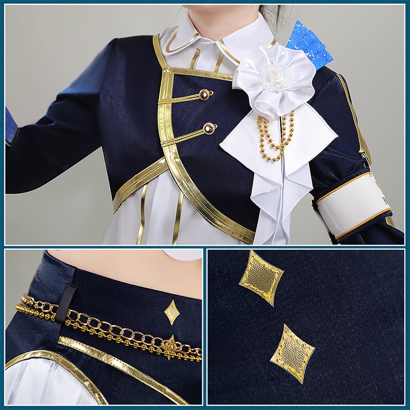 NIJISANJI Vtuber shioriha ruri CONCERTO 8th Anniversary Live Cosplay Costume Outfit Cosonsen Custom Made