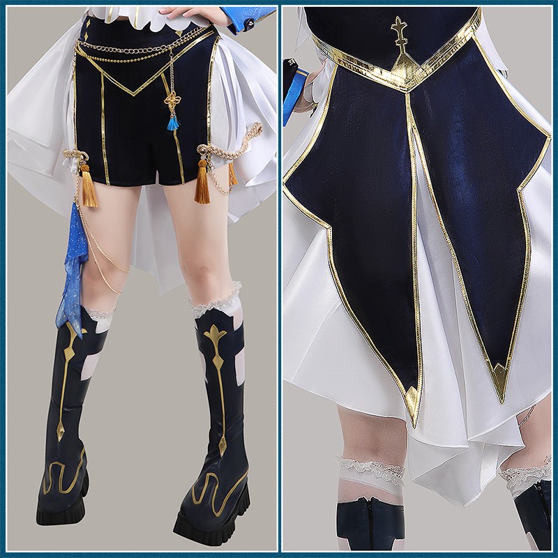 NIJISANJI Vtuber shioriha ruri CONCERTO 8th Anniversary Live Cosplay Costume Outfit Cosonsen Custom Made