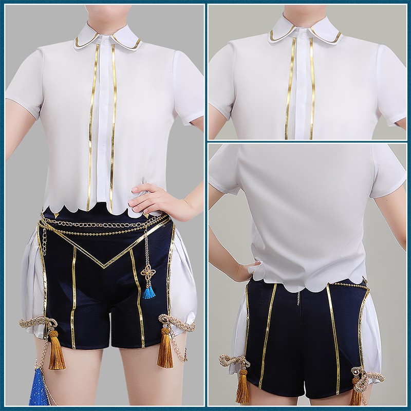 NIJISANJI Vtuber shioriha ruri CONCERTO 8th Anniversary Live Cosplay Costume Outfit Cosonsen Custom Made