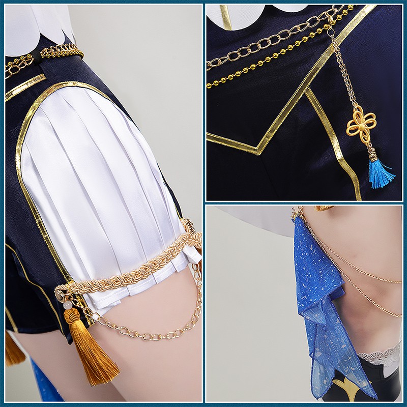 NIJISANJI Vtuber shioriha ruri CONCERTO 8th Anniversary Live Cosplay Costume Outfit Cosonsen Custom Made