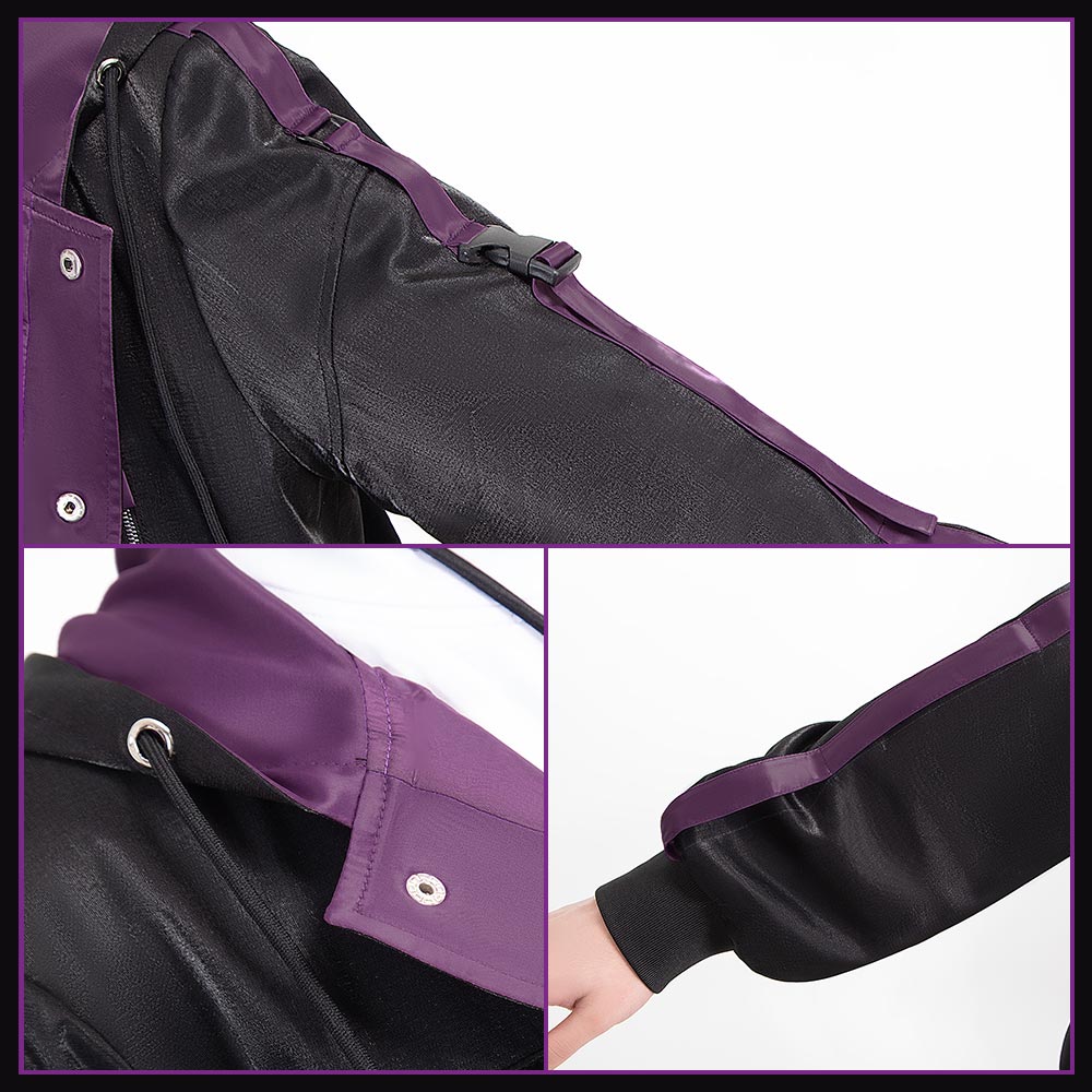 NIJISANJI 3SKM Sakaki Ness Casual Outfit With Hood On Cosplay Costume Hoodie Coat Jacket Cosonsen Custom Made