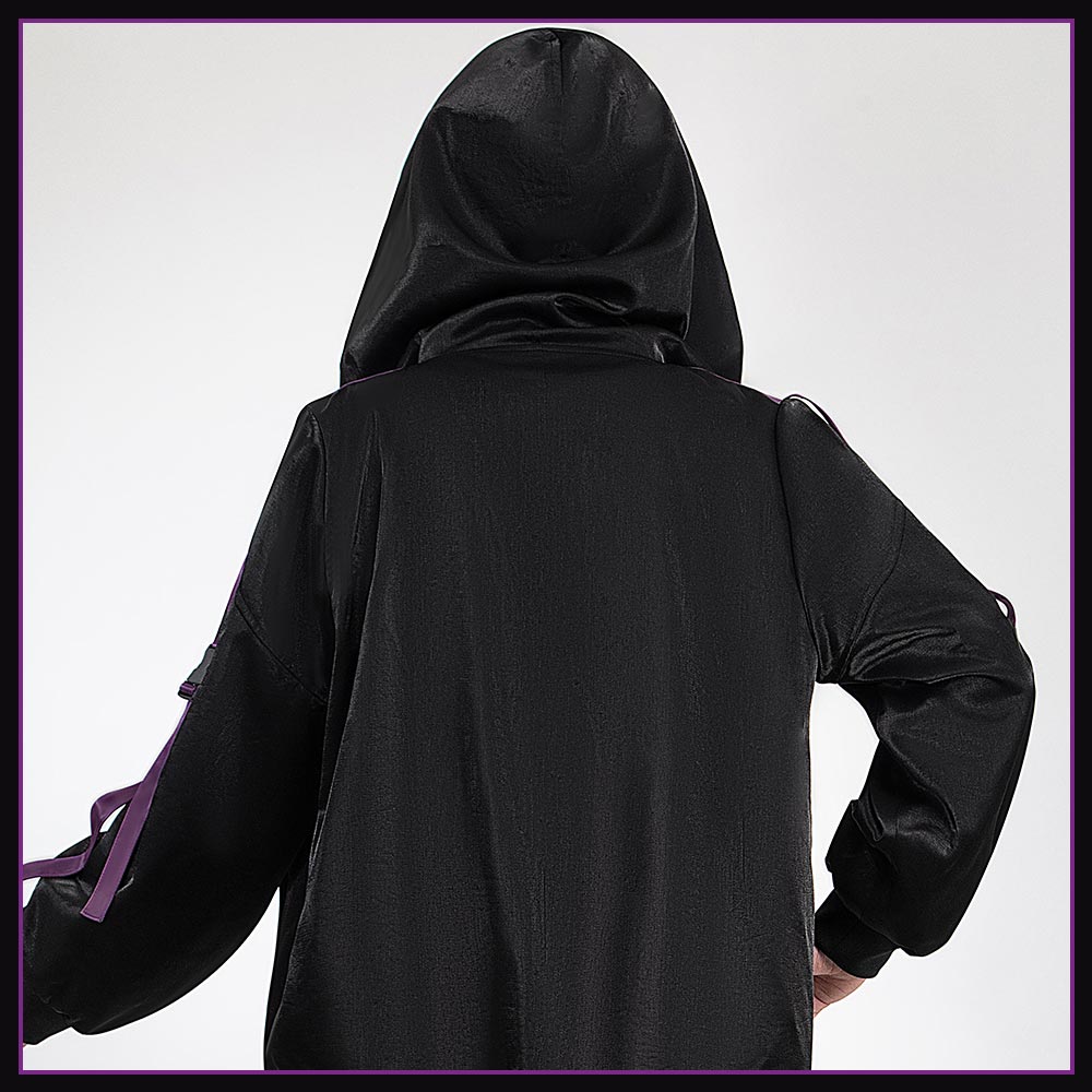 NIJISANJI 3SKM Sakaki Ness Casual Outfit With Hood On Cosplay Costume Hoodie Coat Jacket Cosonsen Custom Made