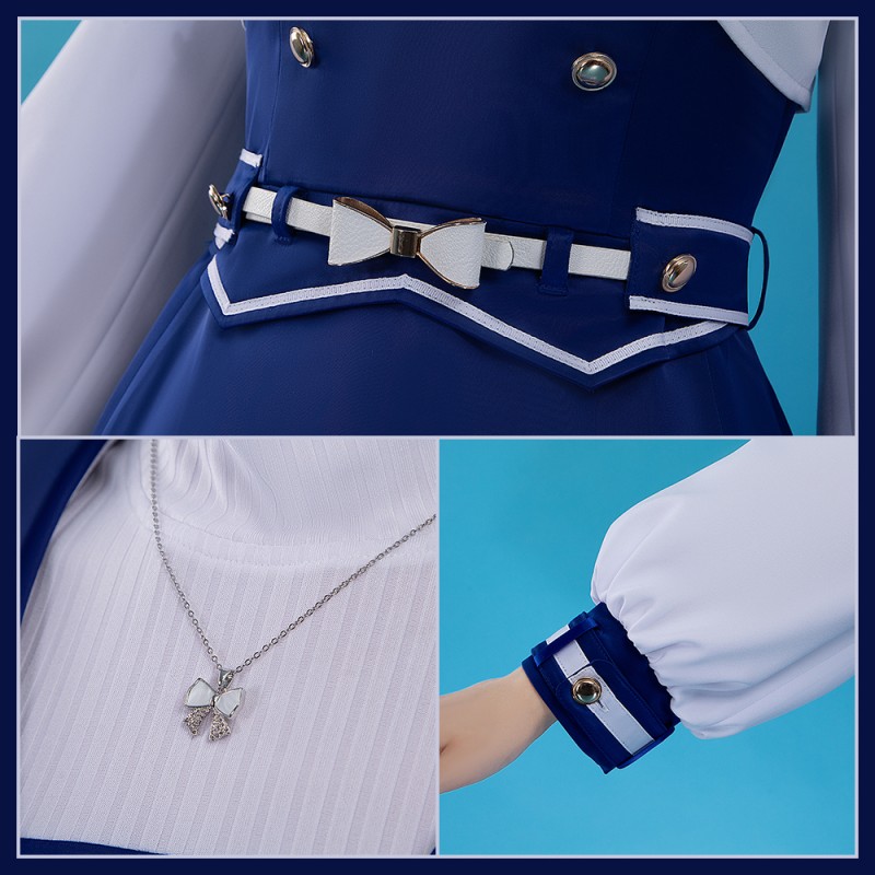 NIJISANJI Vtuber Shioriha Ruri New Outfit Cosplay Costume Cosonsen Custom Made