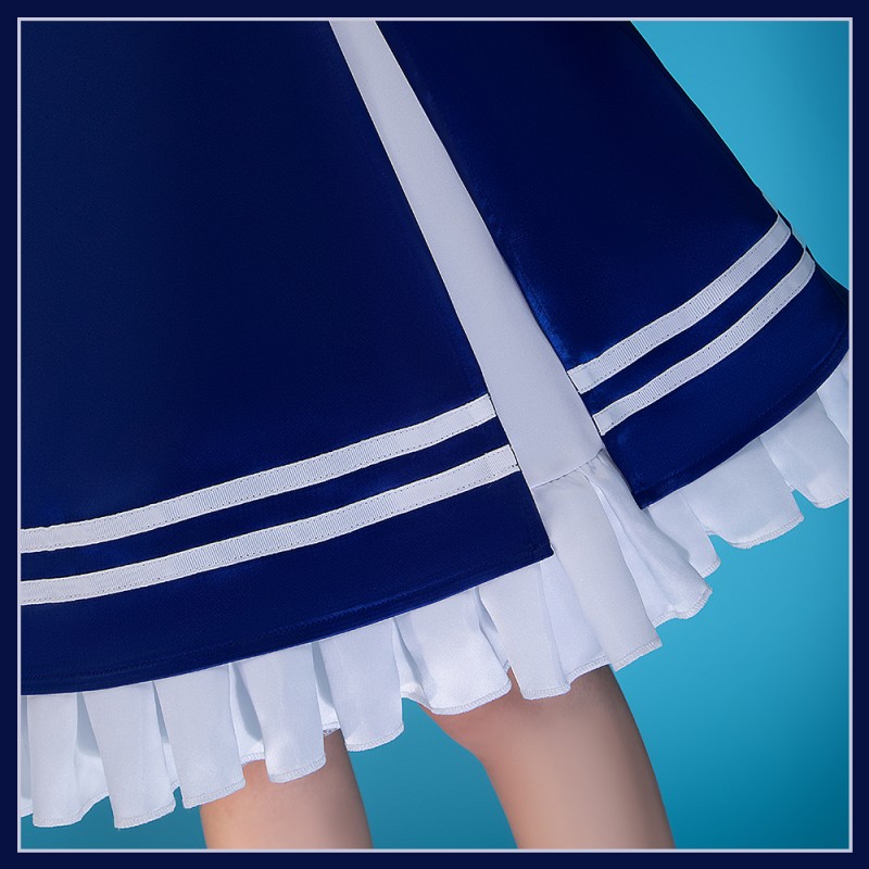 NIJISANJI Vtuber Shioriha Ruri New Outfit Cosplay Costume Cosonsen Custom Made