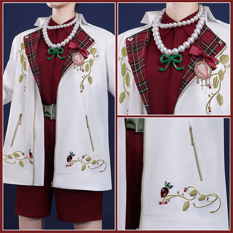 Twisted Wonderland Pomefiore Epel Felmier Cosplay Costume La Bonbonnier Outfit Cosonsen Custom Size