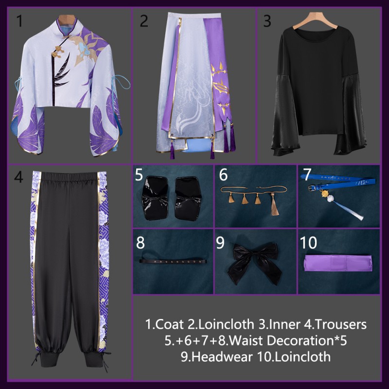 Nijisanji Virtual YouTuber Vtuber 3SKM 2nd Anniversary Sakaki Ness Cosplay Costume  Chinese Style Outfit Cosonsen Custom Size