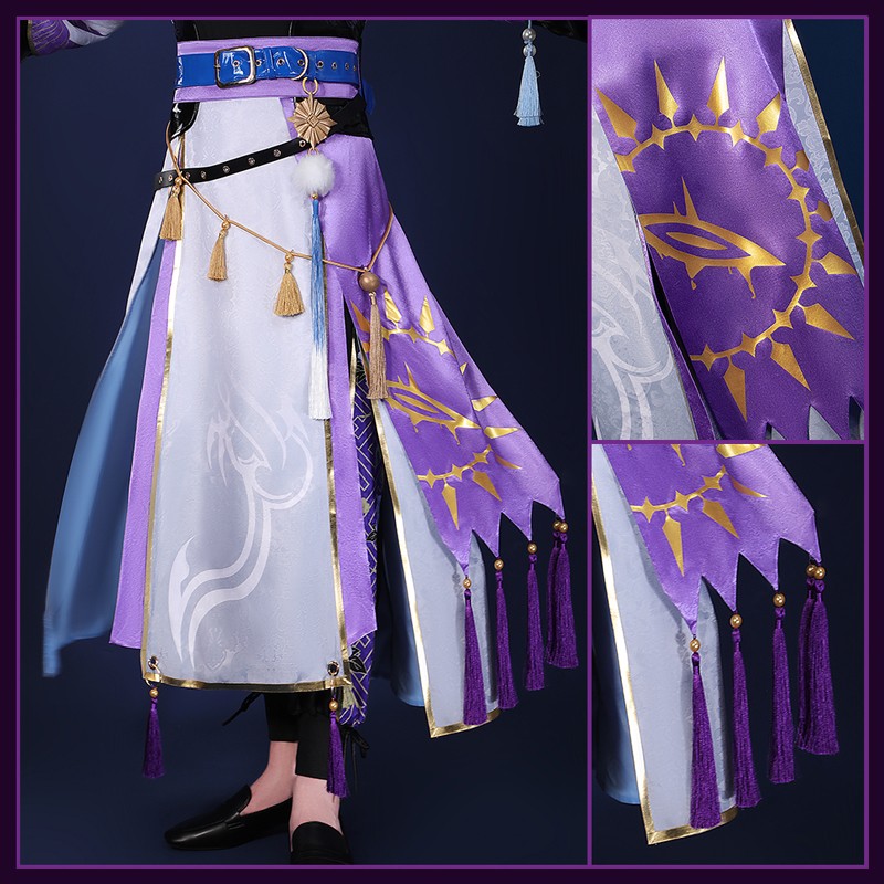 Nijisanji Virtual YouTuber Vtuber 3SKM 2nd Anniversary Sakaki Ness Cosplay Costume  Chinese Style Outfit Cosonsen Custom Size