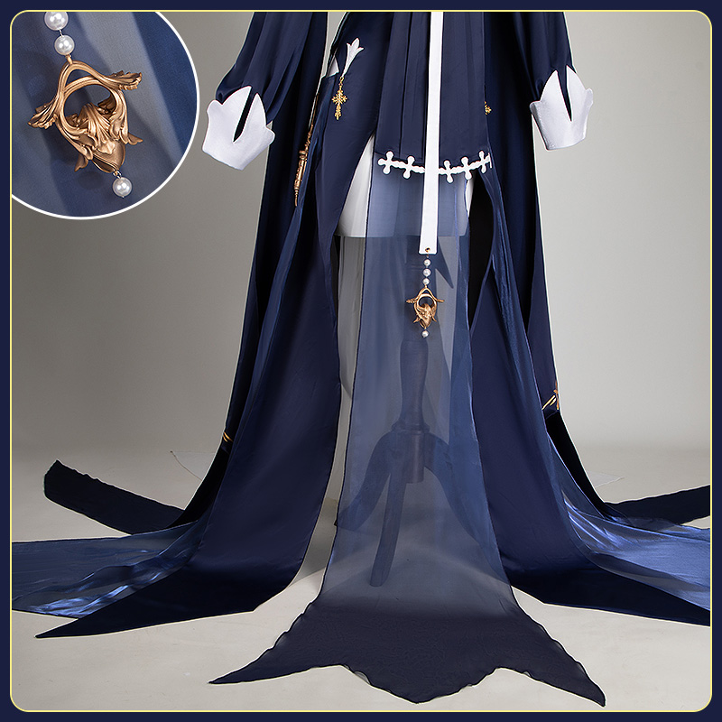 Game Arknights Priory of Abyss Whisperain Cosplay Costume Therapist Medic Outfit Cosonsen Custom Made
