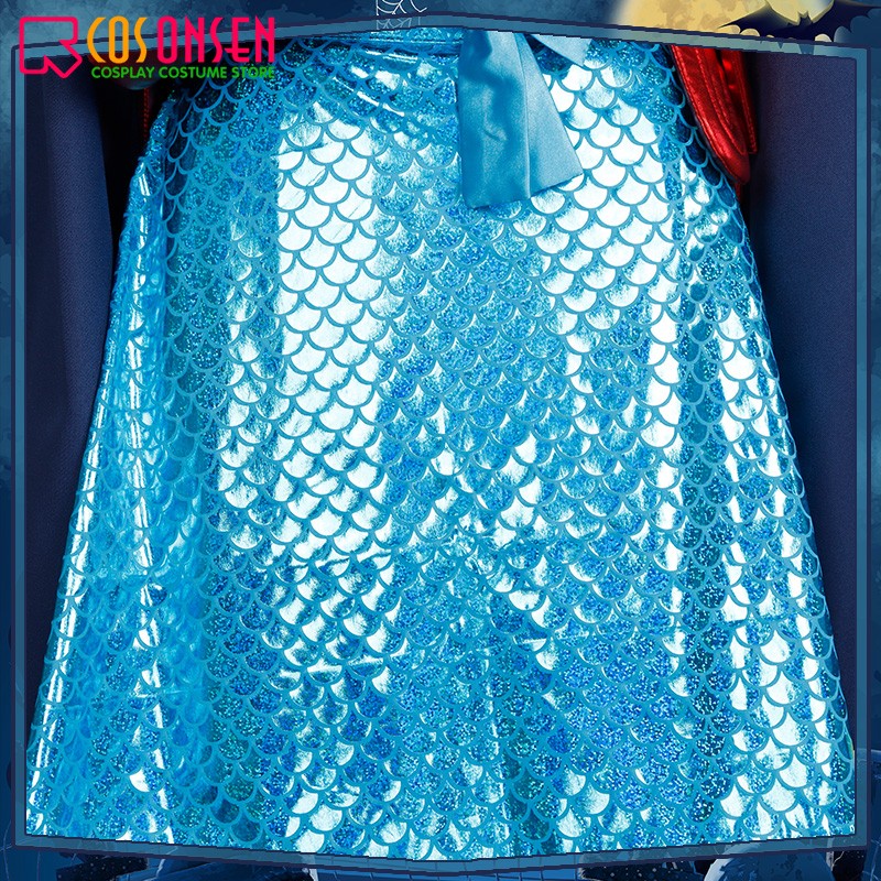 Twisted Wonderland Diasomnia Malleus Draconia Zombie Cosplay Costume Sports Halloween Outfit Cosonsen Custom Made